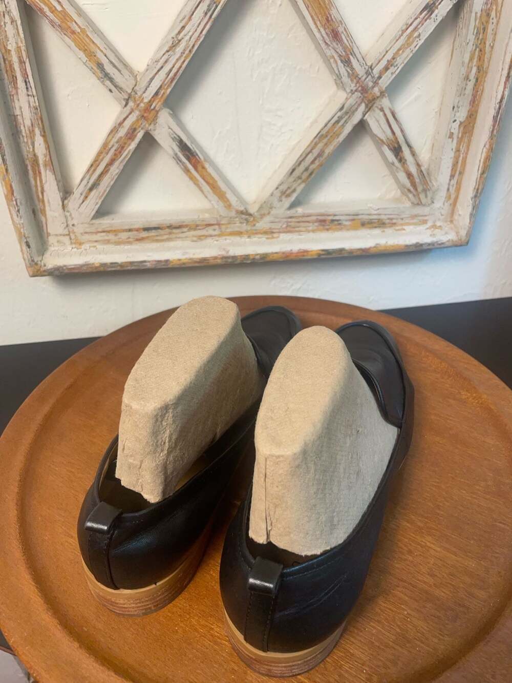 Susina Women's Black Leather Loafers Size 10M